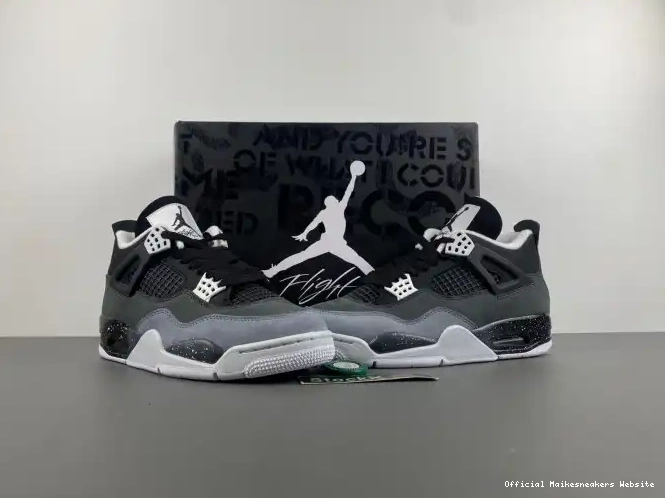 Official Maikesneakers Air FQ8138-002 Fear Jordan 4 0528